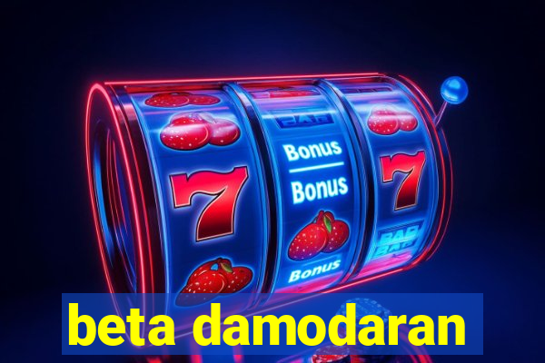 beta damodaran